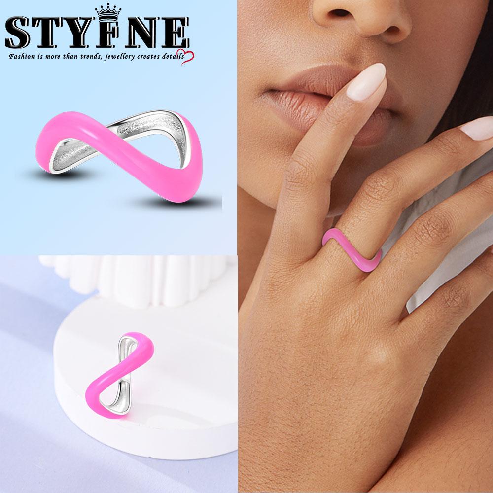 Valentine Day Engagement Ring copper Heart, Red, Pink, White, Blue Ring for Women Holiday Jewellery Gift High Quality