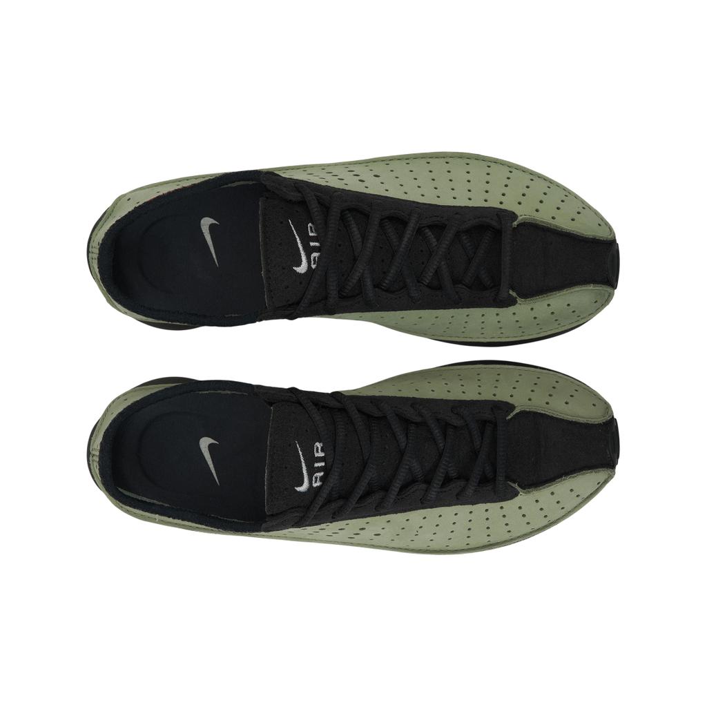 Nike Air Superfly Oil Green Women Sneakers Black Metallic-Silver University-Red HQ7955-302