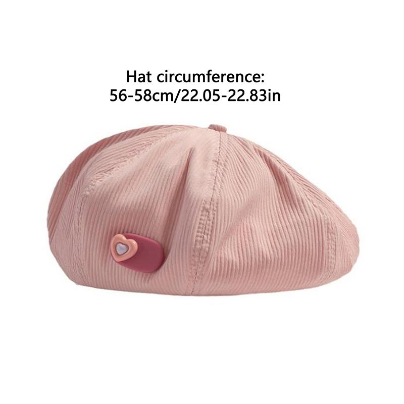 1 Pc Women'S Thin Breathable Beret Retro Style Fashionable Painter Hat Spring Summer Cap