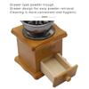 Hand Operated Coffee Grinder Solid Wood Vintage Classic Coffee Bean Grinder Ceramic Core Adjustable Grinder