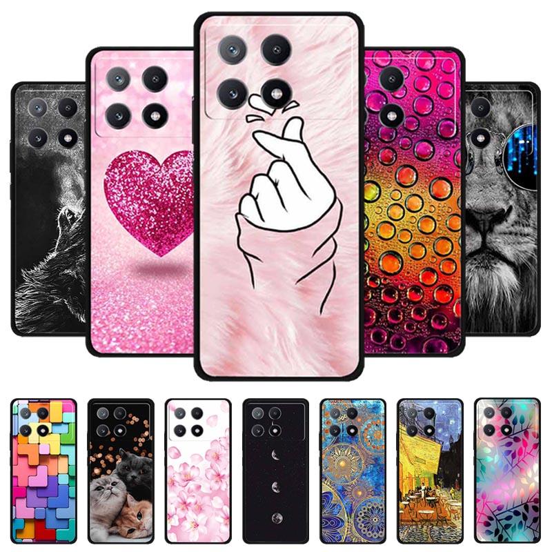 For Xiaomi Poco F8 Pro Case PocoF8 Pro TPU Cover Soft Silicone Funda Phone Case For Poco F8 Pro Case Lion Wolf Shockproof Coque