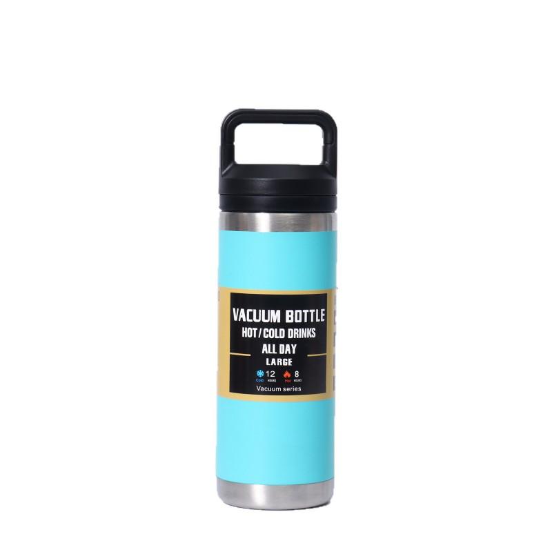 Stainless Steel Vacuum Insulated Travel Mug With Handle 600ml 800ml 1000ml Outdoor Camping Gym Office