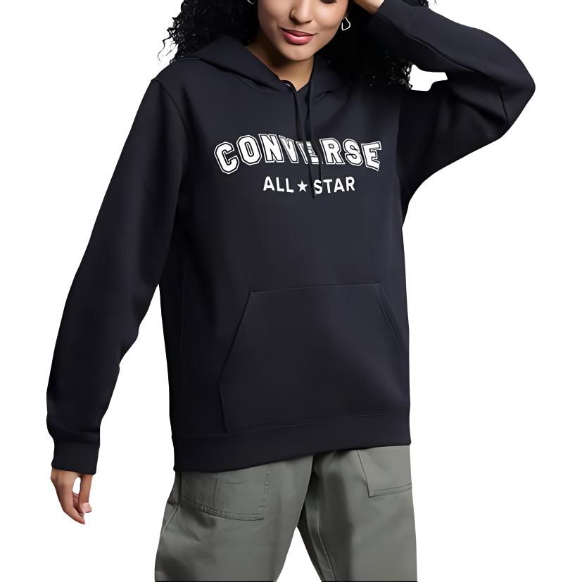 Converse Sweatshirt Unisex Black 10025411-A01