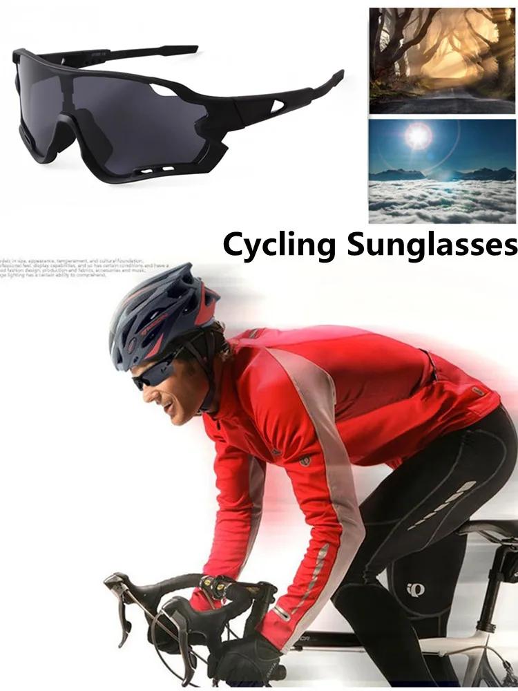 Outdoor Sports Outdoor Men Sunglasses Design Oversized Frame UV400 Pilot Travel Cycling Fishing Women Shades Sun Glasses Male