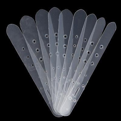 5Pcs/Set Plastic Leather Belt Buckle Head End Orientate Punch Hole Leather Tools