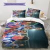 SC Heerenveen Pattern Bedding Home Decoration Birthday & Festival Gift (1 * duvet cover + 2 * pillowcase, without core)