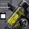 Xihe Double-Layer Glass Insulated Car Tea Cup