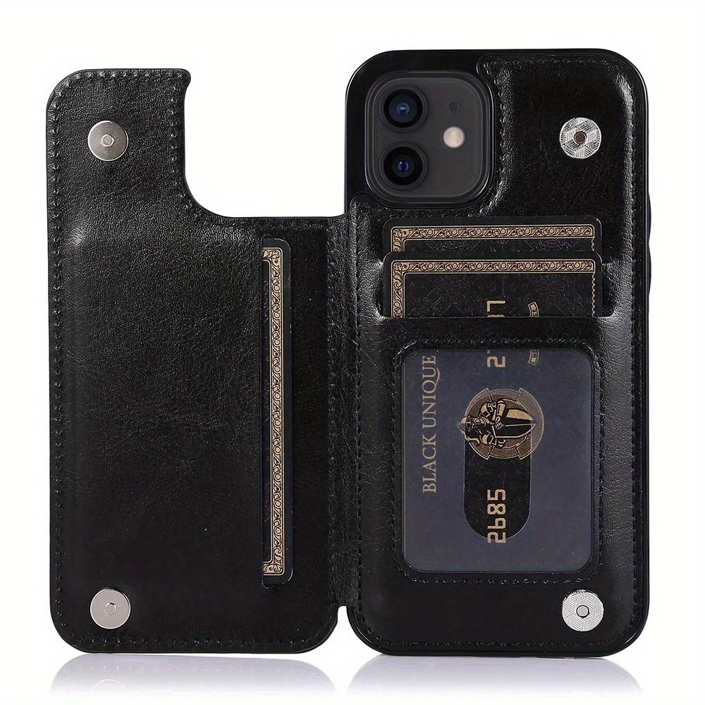 Leather Wallet Case For IPhone 14/13/12/11/Pro Max/Mini/XR/X/XS Max/8/7/6S/6 Plus/SE2/SE3/2022/2020 - Card Holder & Flip Back Cover