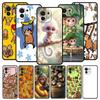 Monkey And Banana Phone Case Cover for Xiaomi Mi 17 15 14 13 12 11 Ultra 15T 14T 13T 12T 11T Pro Lite 5G Soft TPU Shell Fundas