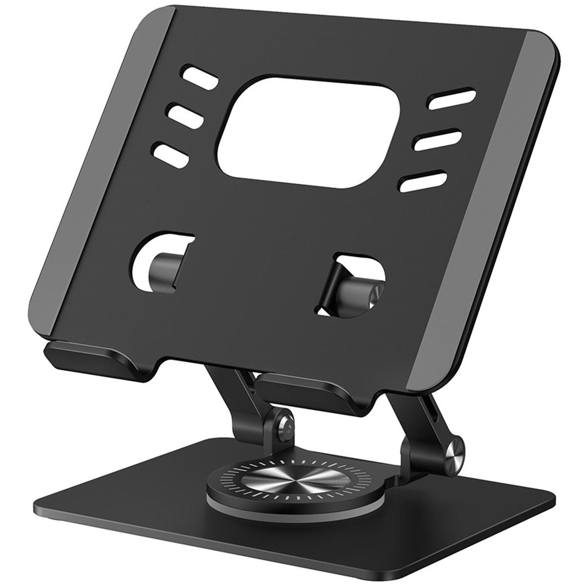

XWJ-2078 360 Degree Rotating Tablet Stand Folding Desktop Bracket with Adjustable Height Black