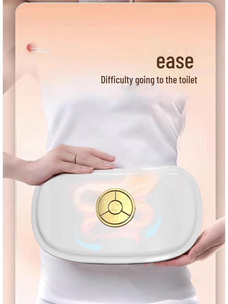 Bianstone Abdominal Massager and Moxibustion Therapy for Intestinal Health
