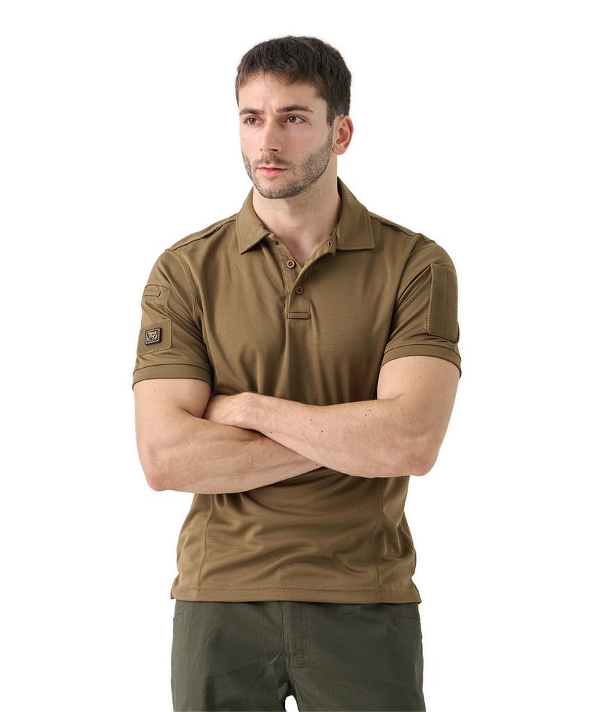 Banseupeullai Warfare Tactical Polo Shirt Cooling Tech Coyote