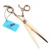 8.0" Antique Bronze ZBC-80 Pet Grooming Shears with Swivel Handle and Bag