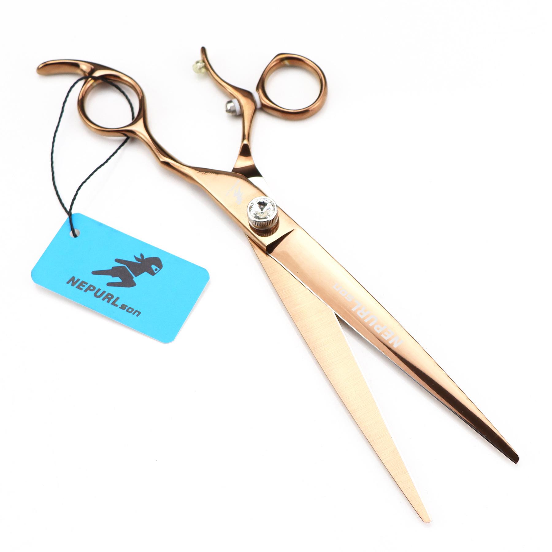 8.0 Antique Bronze ZBC-80 Pet Grooming Shears with Swivel Handle and Bag