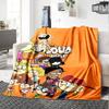 The Loud House Print Flannel Blanket High Quality Warm Comfortable Cover for All Seasons Perfect for Gifts Home Decor
