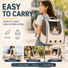 Pet Backpack Large Capacity Out of the Portable Shoulders Cat Bag Pet Backpack Cat and Dog Out of the Travel Carrying Bag