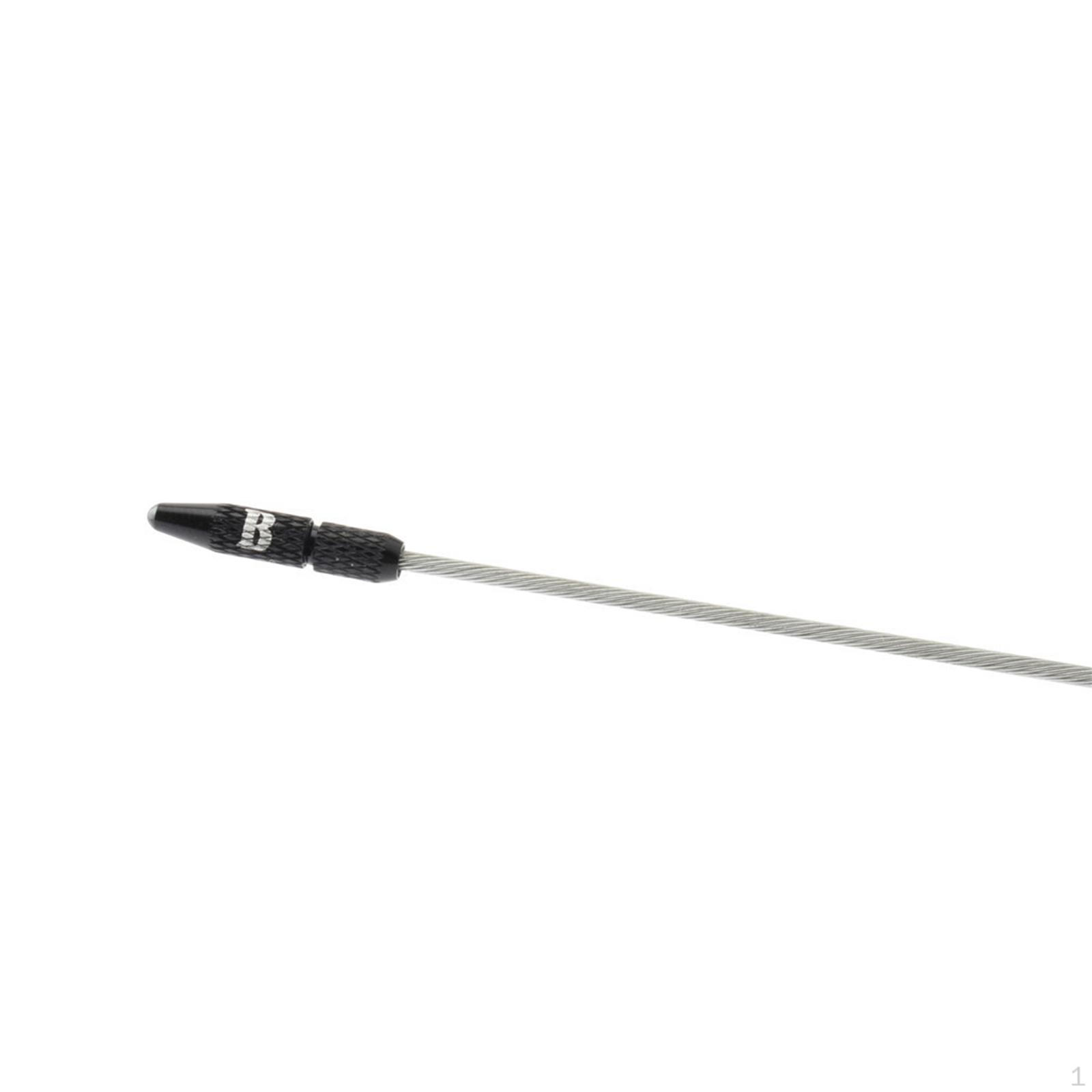 Наконечник тормозного троса Зажим для переключателя скоростей Велосипедный трос переключателя Brake Black