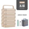 Stainless Steel Insulated Lunch Box Students Office Workers - 2 To 5 Tier Bento Container With Utensils Optional