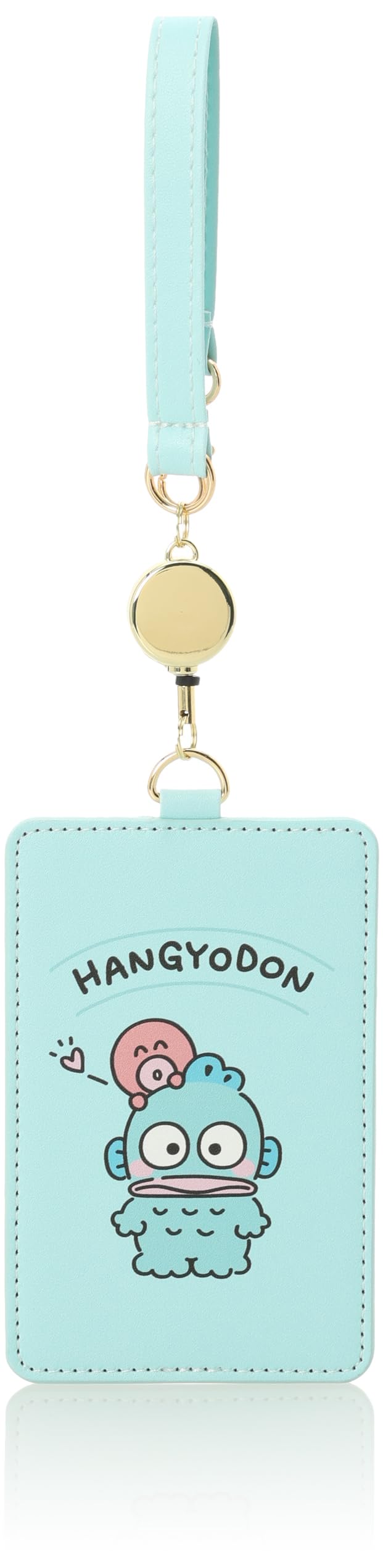 

Sanrio Characters Pass Case [Sanrio] Женский HG-PAS01 Hangyodon/Бирюзовый