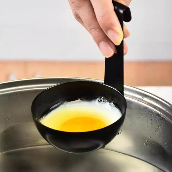 Stainless Steel Egg Mold Hangable Hard Boiled Egg Maker Easy Use Semi-Circular Design Rust Resistant Egg Cooker Kitchen Tool