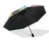 1pc Forest Animals Automatic Open/Close Umbrella, Folding Compact Umbrella with Lightweight Design for Women/Men Yy251011093