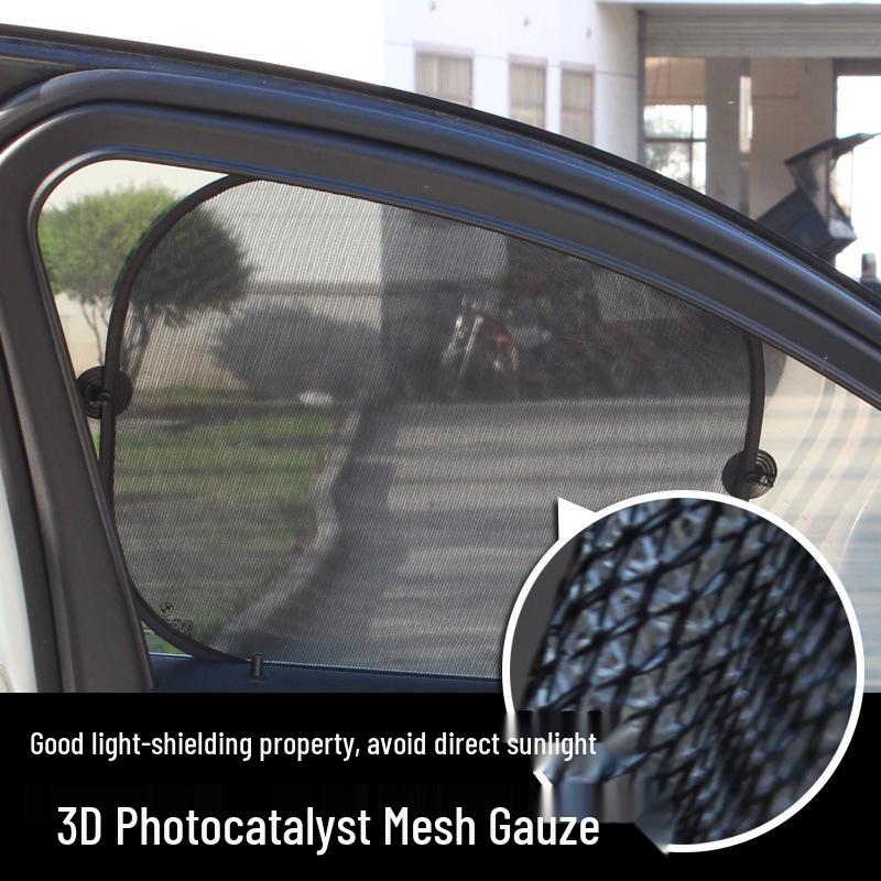 Child Car Window Sunshade - Privacy & Sun Protection