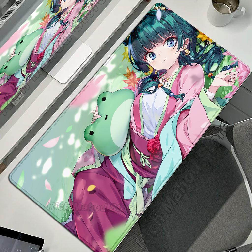 Apothecary Diaries Anime Gamer Computer HD Mousepad XXL Mouse Mat Natural Rubber Non-Slip Carpet XXL Tablemat Desk Accessories
