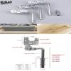 2 ks Díly pro línou pohovku Opěrka hlavy Sklopná 105-135 mm Mechanismus zvedací závěsy Nastavovač výšky a úhlu Příslušenství k nábytku
