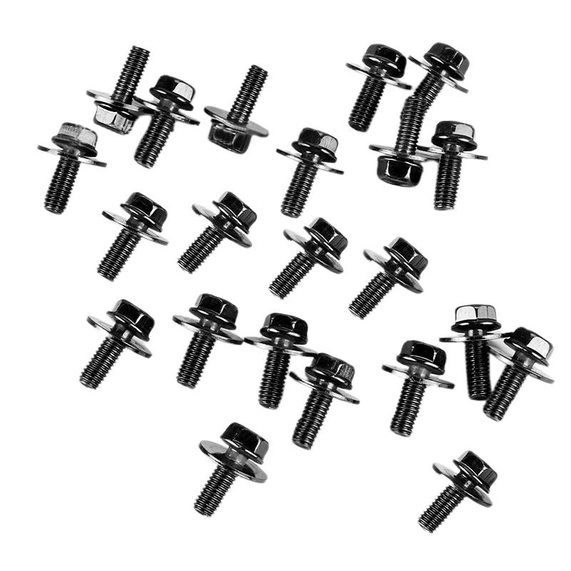 Car Body Bolts U-Nut Clips Gaskets M6 Engine Cover Undertray Splash Shield Guard Bumper Fender Liner Retainer Rivet Screws