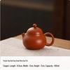 Handmade Huang Duan Ni Zisha Teapot - Mini Chinese-Style Filtered Tea Infuser for One Person