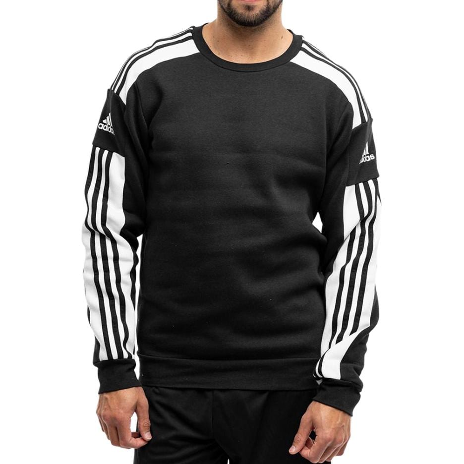 Adidas Sweatshirts Men's Black Crew Neck Moderate Regular GT6638