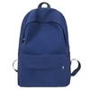 Schoolbag Large Capacity Solid Color Backpack Women's Casual ins Fashion Versatile Junior High School Student School Bag Korean Version Simple Travel 