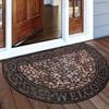 Entrance Doormat Garden Decorations Door Entry Mats Outdoor Carpet Home Floor Mat Semi-circular Rug Fußmatte Für Den Hauseingang
