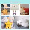Ultra-soft Crystal Fleece Stuffed Fruit And Bread Plush Toys For Sleeping And Snuggling