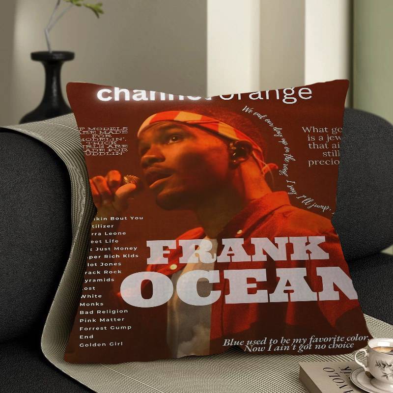 A-Frank Ocean Blond Pillow Cushion Cover Pillowcase Living Room Sofa Home Decor Customized