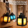 Pixel Style Lantern Night Creative Mc Game Peripheral Backpack Pendant Rechargeable Night Light Bedroom Ornament Office Toys