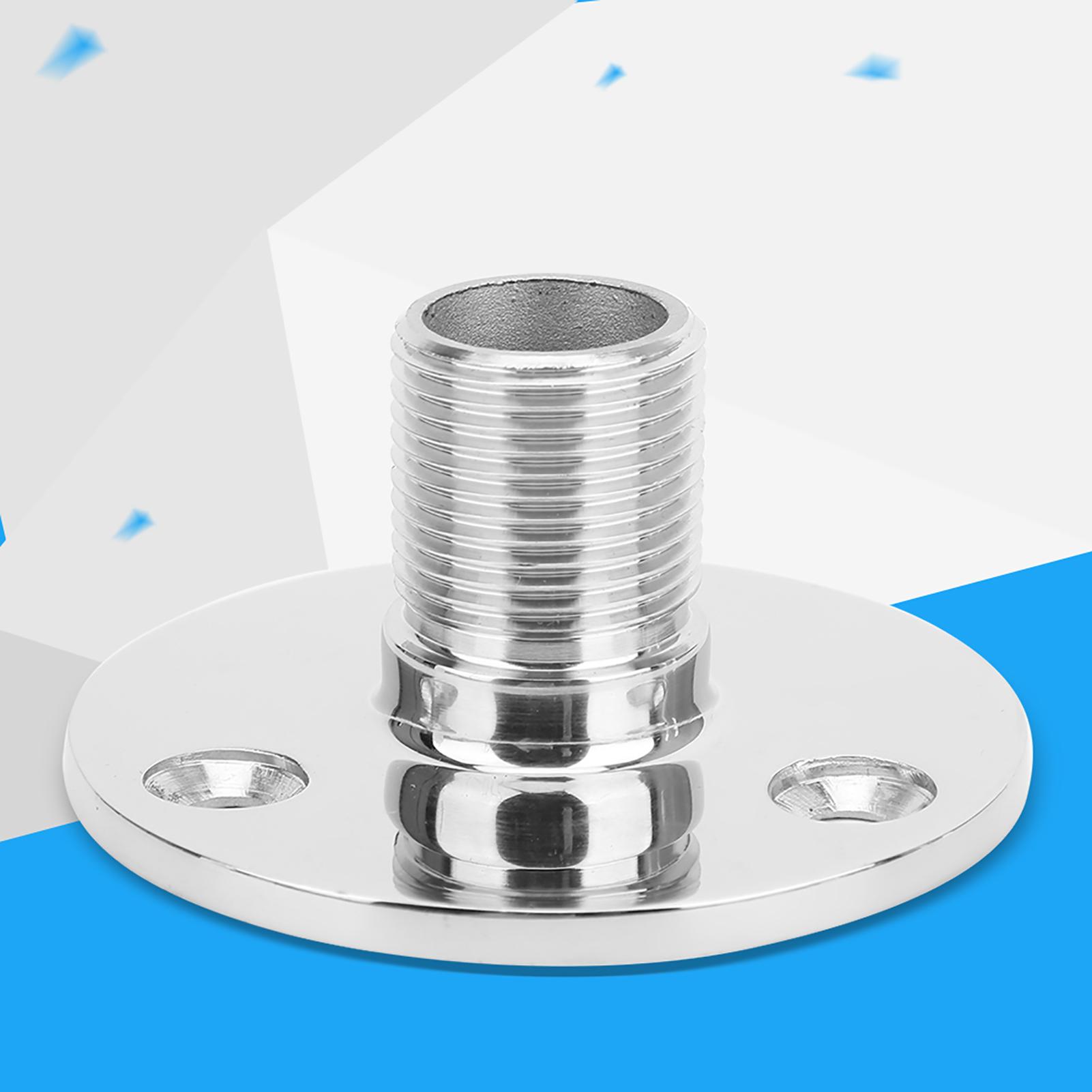 

Морское основание для антенны из нержавеющей стали 316, основание для антенны с наружной резьбой, аксессуары для лодки