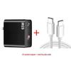 65W GaN PD Fast Charger: USB-C Travel Plug for Phones & Laptops (EU Standard)
