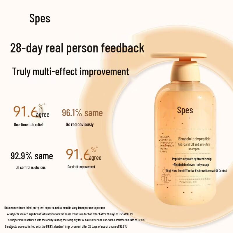 Spes Anti-Dandruff & Anti-Itch Polypeptide Shampoo