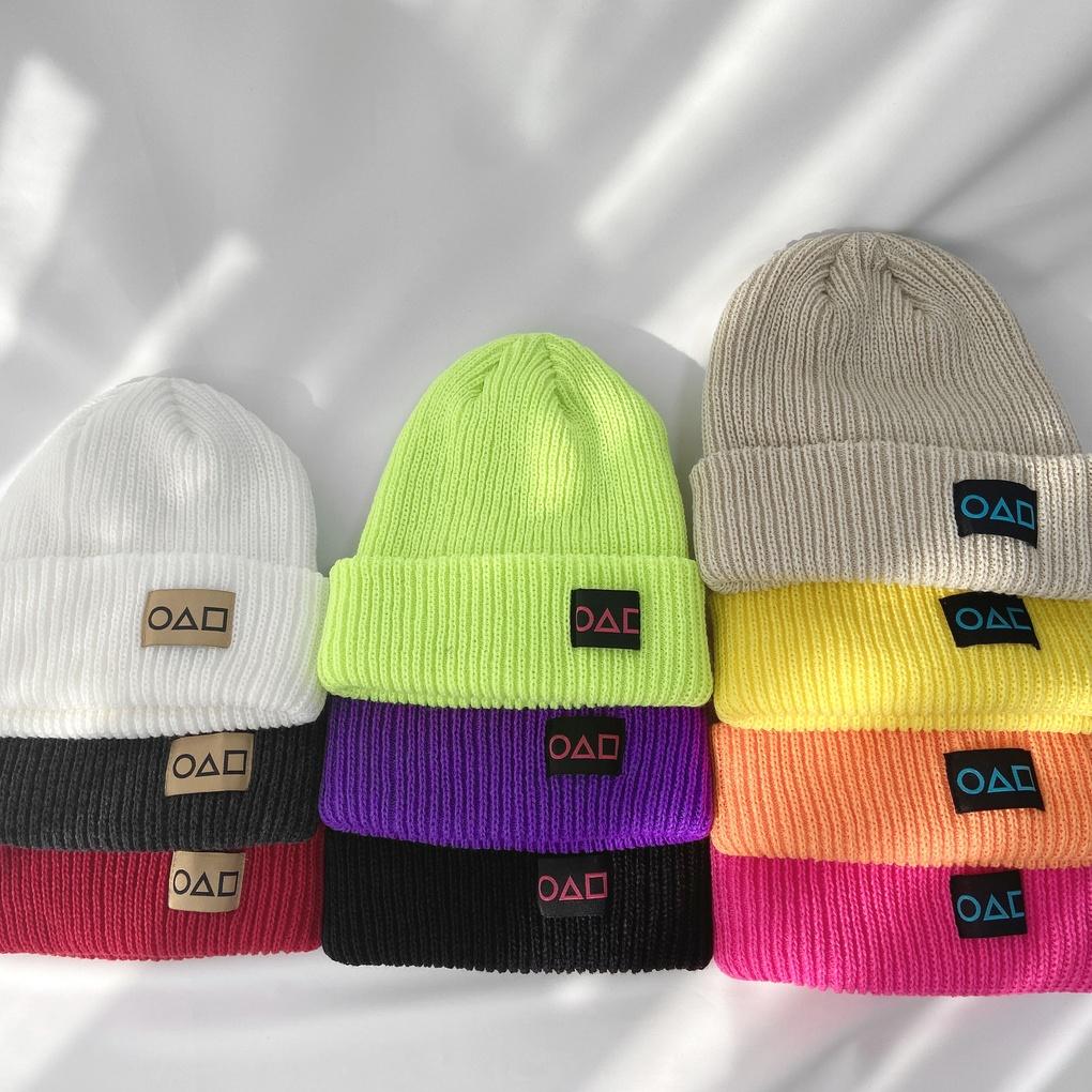 

Women s Daily Squid Shape Beanie Hat Neon pink