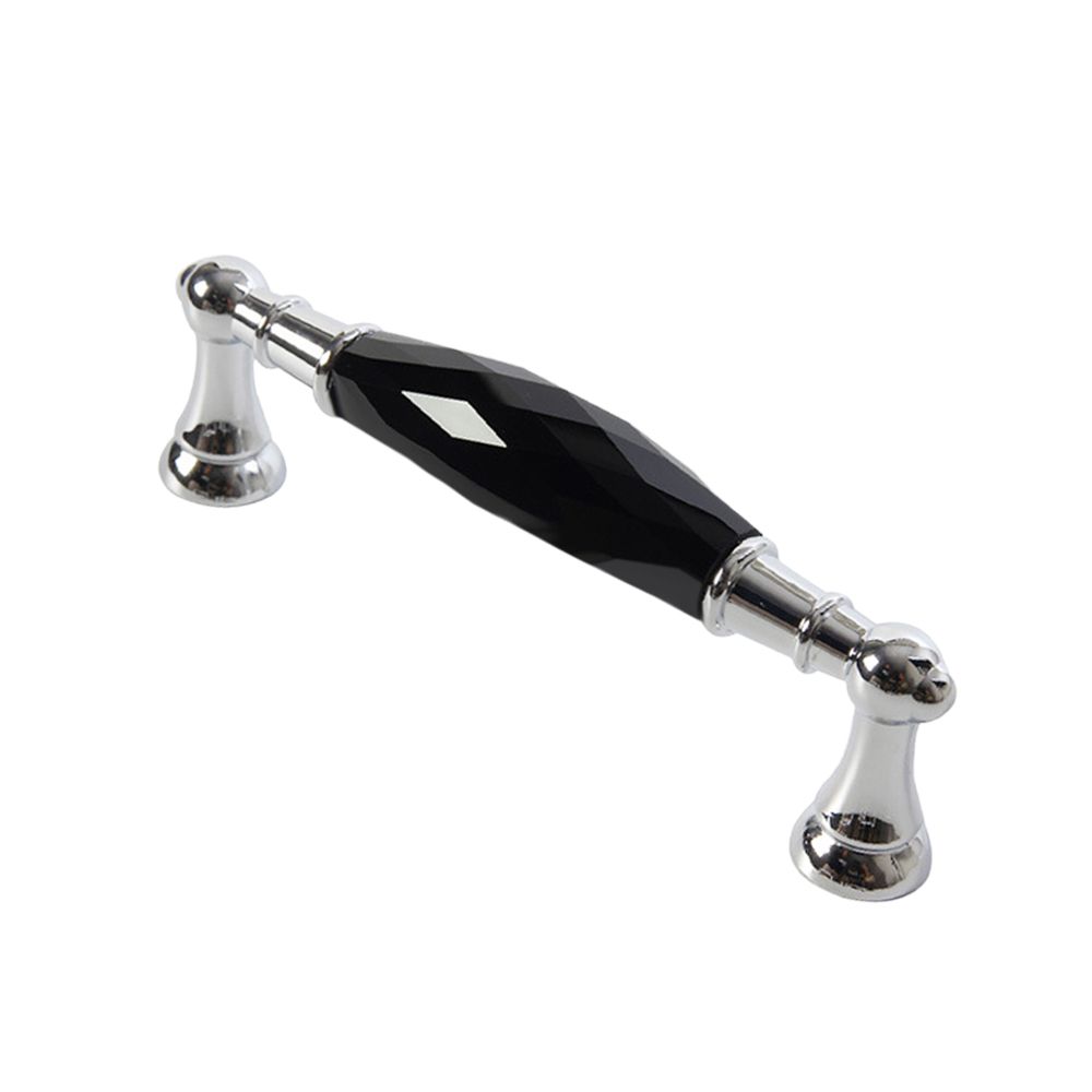 Furniture Hardware Cupboard Zinc Alloy Cabinet Pulls Wardrobe Handles Drawer Knobs Crystal Handle