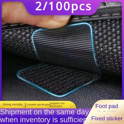 DIY Hakenverschlüsse Sehr Starke Klettverschlüsse Klebeband Selbstklebende Auto Fußmatten Nähen Befestigt Kabel Organizer Scratch Auto