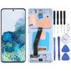 Originaal Dynamic AMOLED materjalist LCD ekraan ja puutepaneel täielik komplekt koos raamiga Galaxy S20 4G SM-G980 jaoks