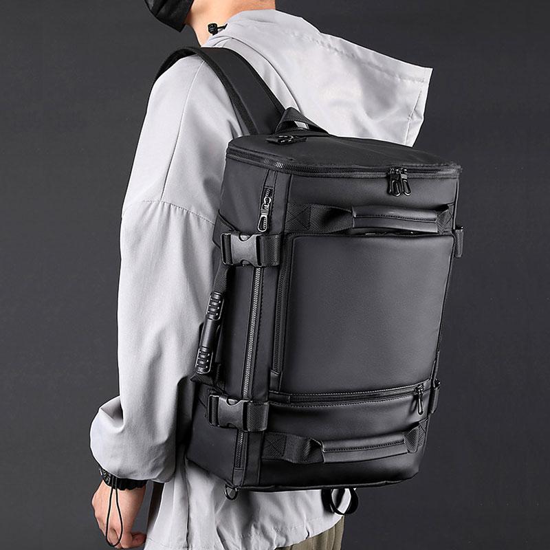 Men's Backpack Travel Multifunctional Crossbody Bag 16 Inch Laptop Backpacks Men Hiking Waterproof Backpack Luggage Handbag