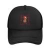 Kawaii Onepieces Tony Tony Chopper Trucker Hat Adult Fitted  Mesh Baseball Caps Polyester Adjustable Racing Cap