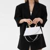 PU Solid Alligator Shoulder and Crossbody Bags Personality Designer Style High Quality Hand Bags for Women  Fashion Hot Sale
