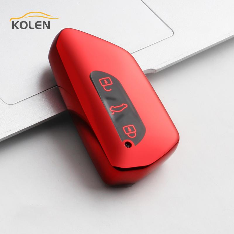 

Soft Tpu Car Remote Key Case Cover Shell Fob For Vw Volkswagen Golf 8 Mk8 Skoda Octavia For Seat Leon 3 Buttons Accessories