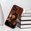 E-Ella L-Langley Singer Phone Case For iPhone 17,16,15,14,13,12,11 Plus,Pro Max,XS,Soft Black Cover