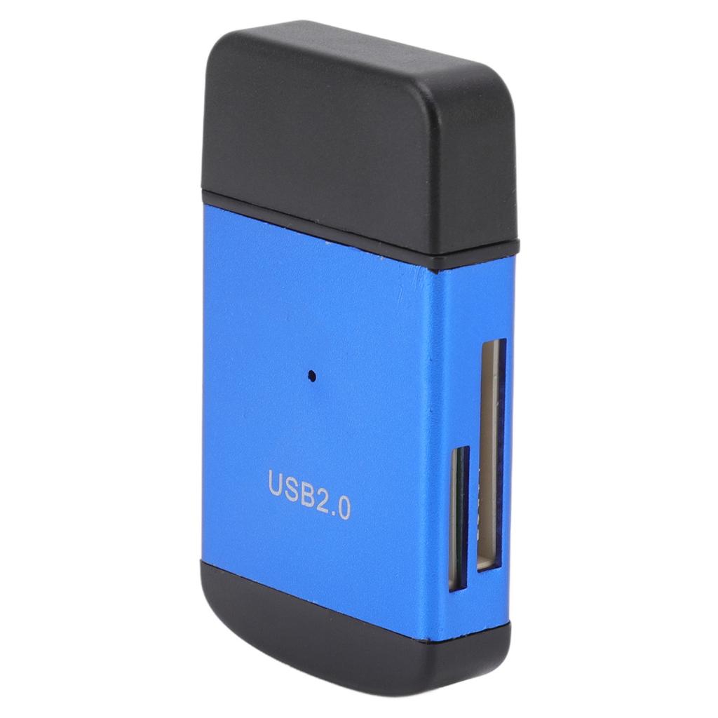 Card Rder USB2.0 Multifunction Maximum 480Mbps Alu um Alloy Plug and Play Automatic Check Memory Card Rder