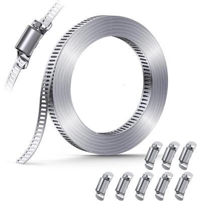 Adjustable Metal Strap Hose Clamps with Comprehensive Installation Guide